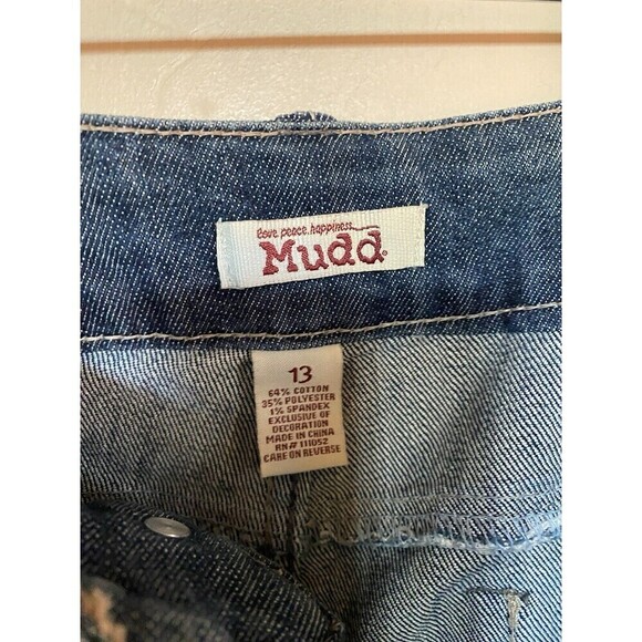 Mudd Lightwash destressed jeans sz.13 - Picture 3 of 3